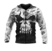 3D Printing Men's Hoodie Plus Size Casual Zip Coat