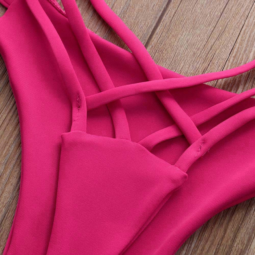 Women's Solid Color Sexy Fashion Beach Swimming Trunks Thong