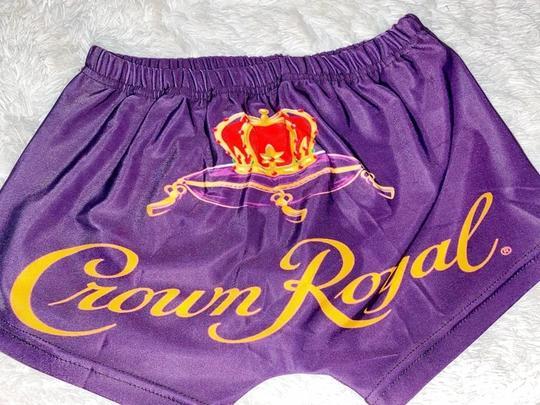 Digital print track shorts
