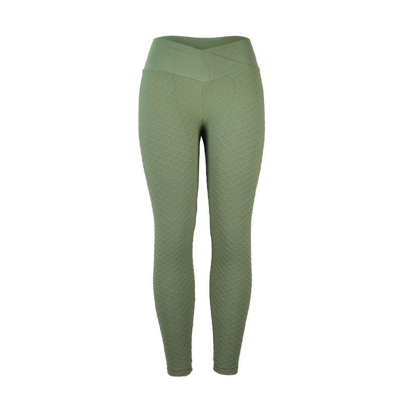 Fashion high waist buttocks ladies fitness yoga leggings