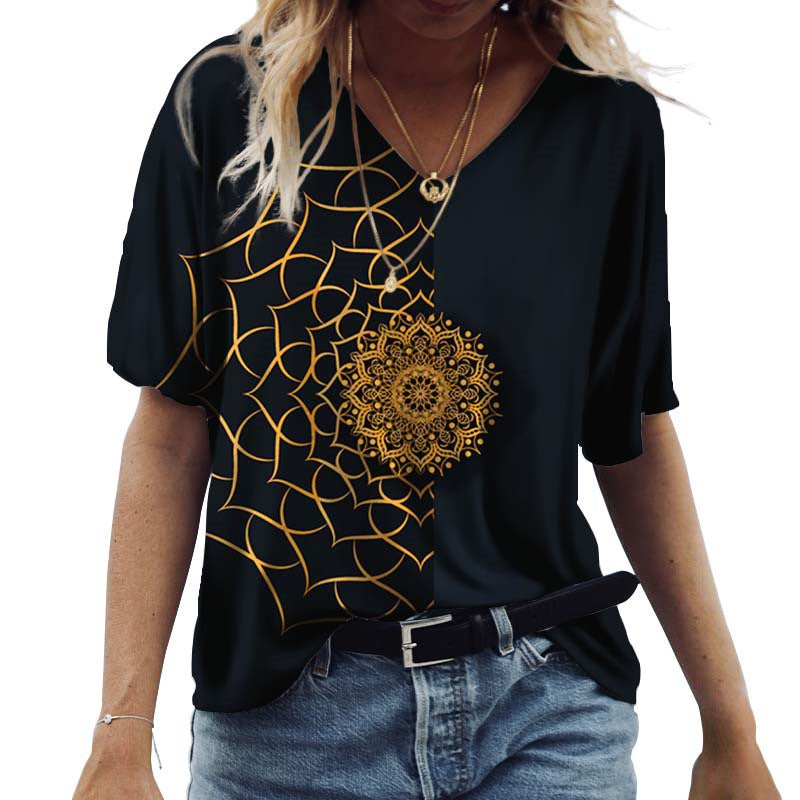 Loose Pullover T Shirt Casual