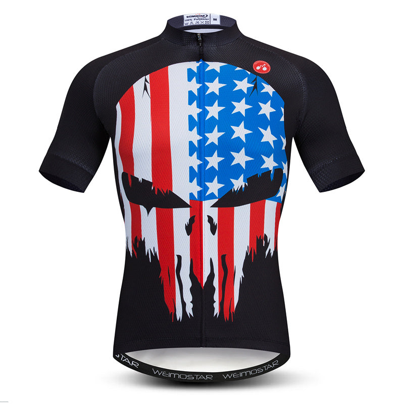 Short sleeve cycling jersey