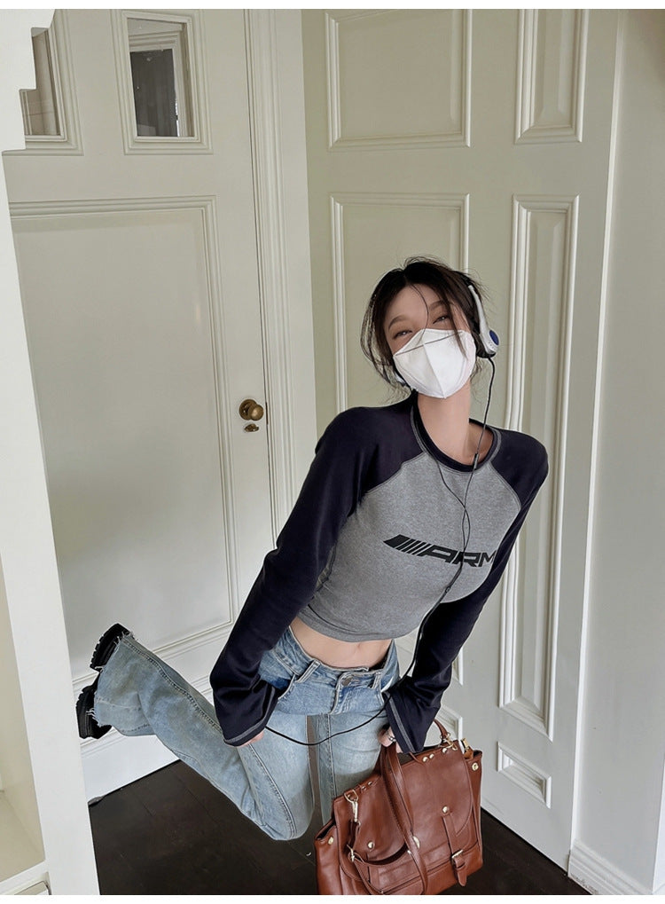 American Vintage Long Sleeve Raglan T-shirt