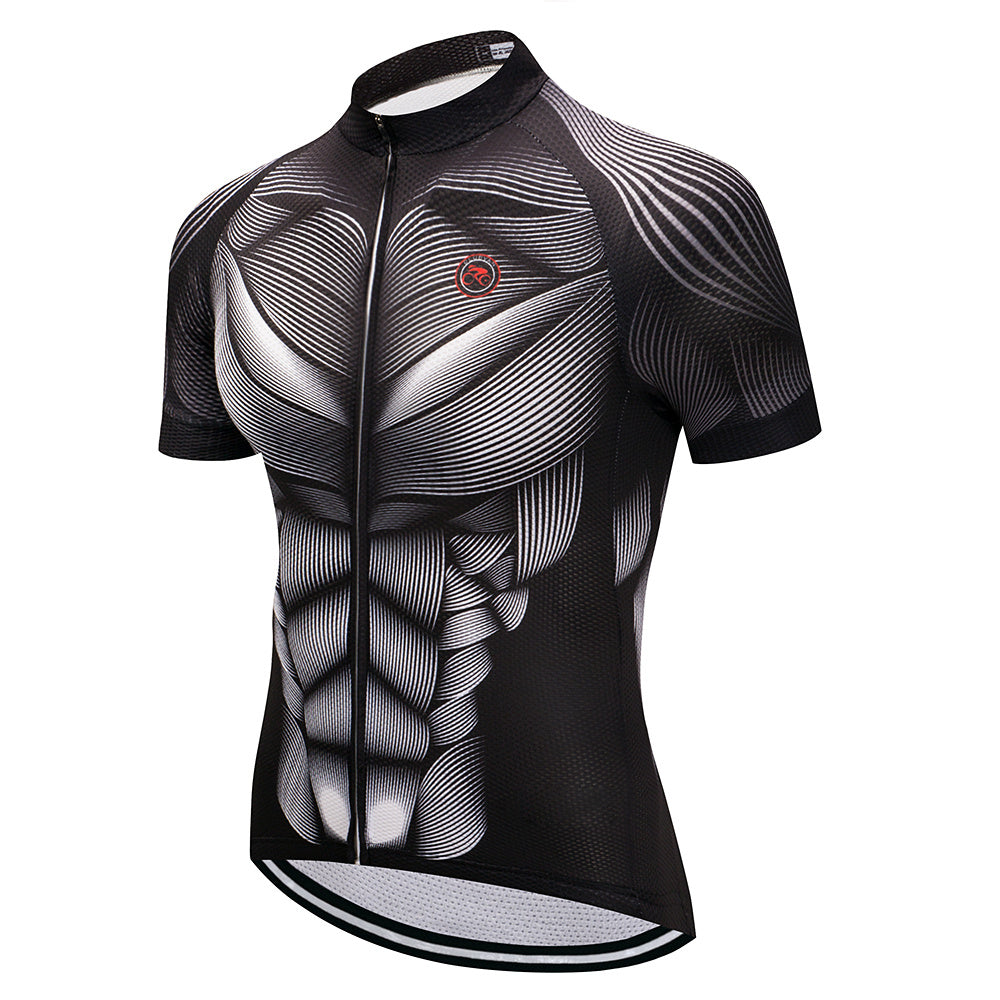 Short sleeve cycling jersey