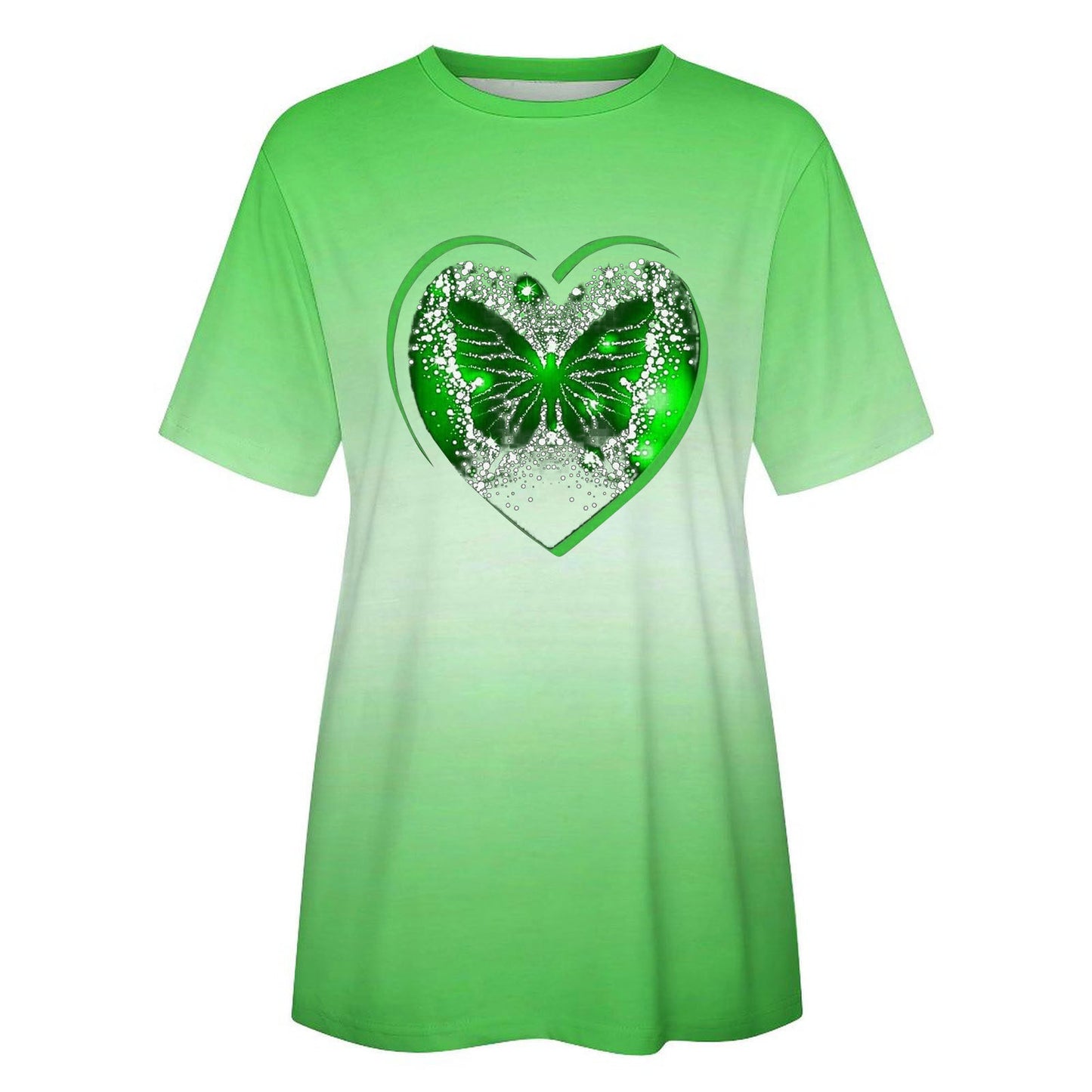 Women's Patchwork Printed Clover Top