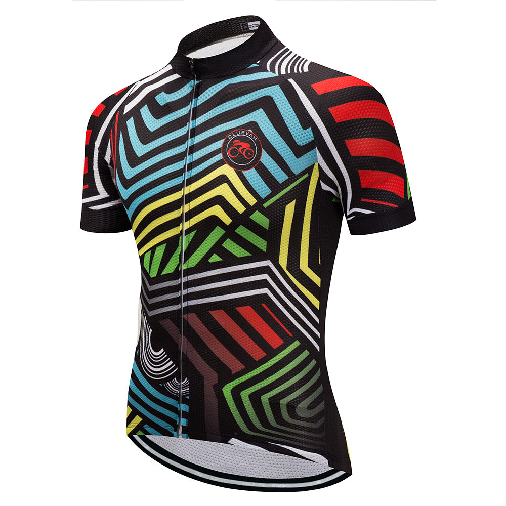 Short sleeve cycling jersey