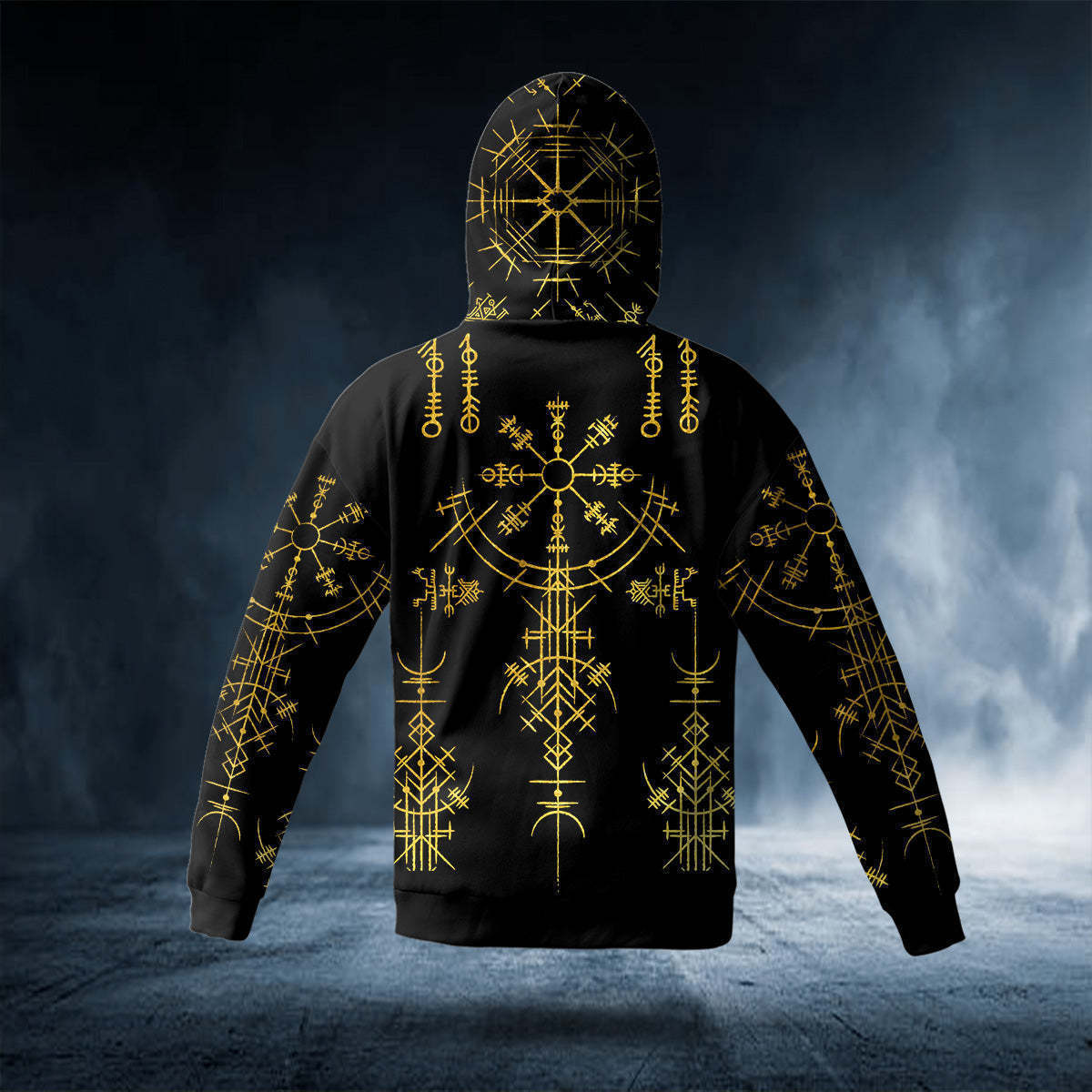 Viking Rune Tattoo Pattern European And American Men