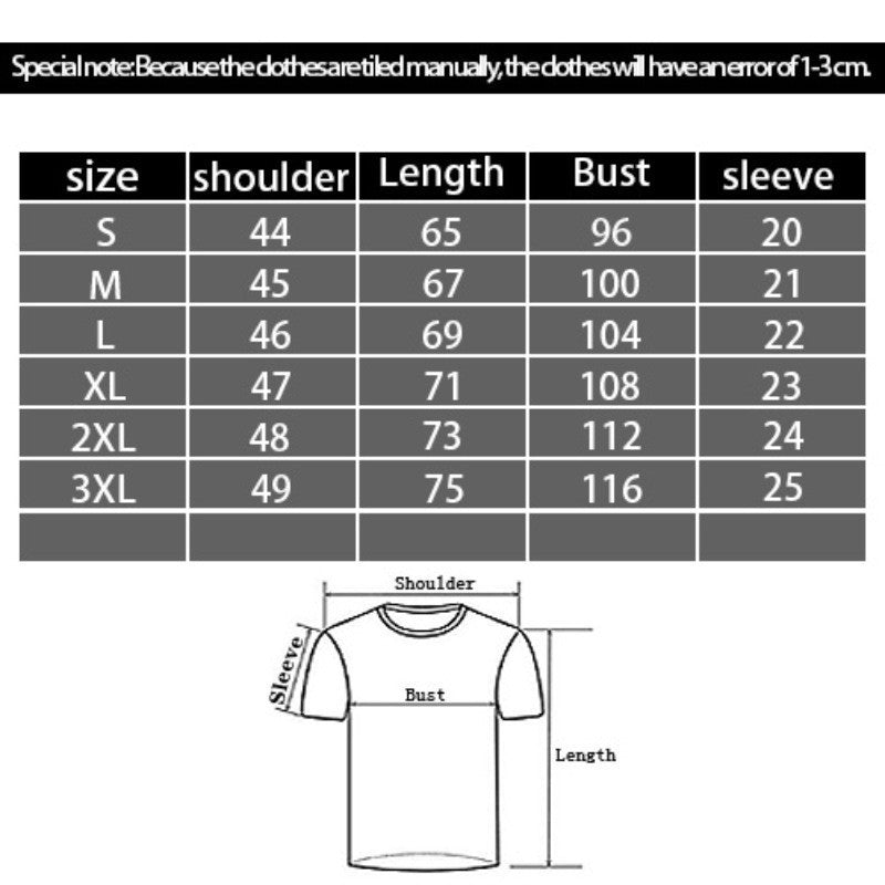 European And American Digital Printing Casual Round Neck Short Sleeves Oversized Love T-shirt