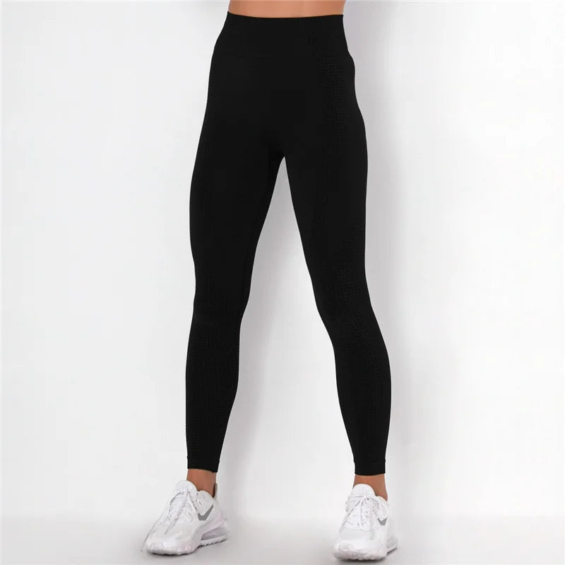 Rooftrellen 10%Spandex Seamless Leggings Women Fitness Leggings For Women Jeggings Sportswear Femme High Waist Exercise Leggings