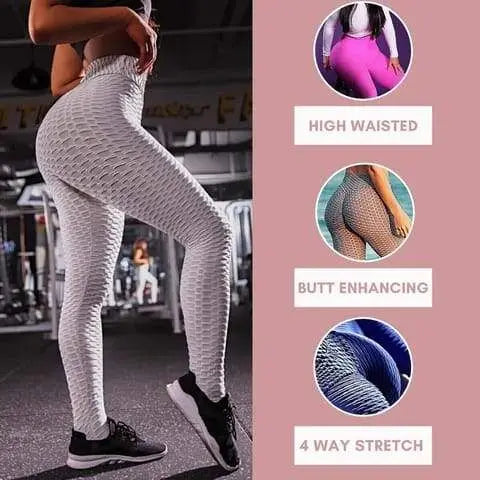 Butt Crack Booty Leggings Women Anti Cellulite Seamless Leggins Push Up High Waist Peach Lift Sports Yoga Pants Fitness Tights