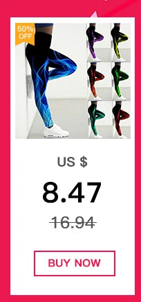 New Sports Leggings Women 3D High Waist Leggings Thin Fitness Pant Push Up Legging Sports Pants Gym Workout Tights