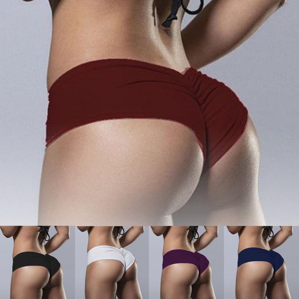 Women Workout Push Up Sportswear Fashion Yoga Briefs Fitness Bike Sexy Shorts Sport Mini Short Gym Shorts Girls Spodenki Damskie