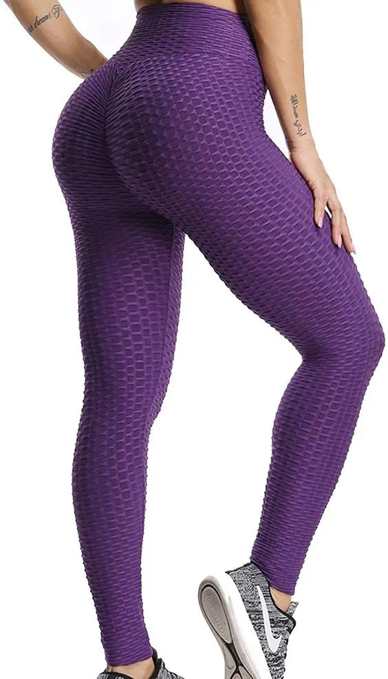 Butt Crack Booty Leggings Women Anti Cellulite Seamless Leggins Push Up High Waist Peach Lift Sports Yoga Pants Fitness Tights