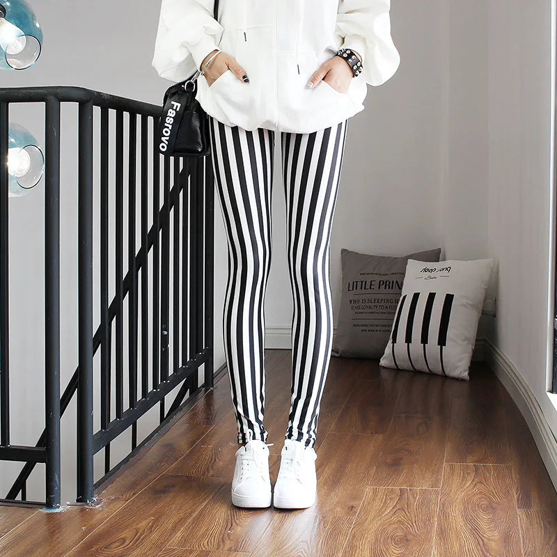 DOIAESKV Spring Autumn Fashion Leggings Sexy Casual Colorful Leg Warmer Fit Most Sizes Leggins Pants Trousers Women's Leggings