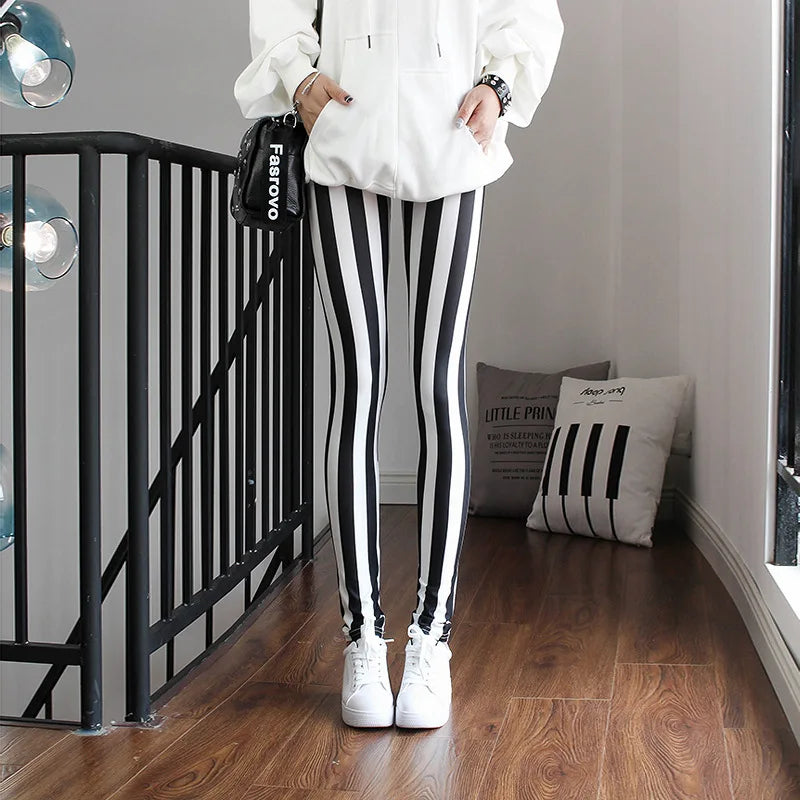 DOIAESKV Spring Autumn Fashion Leggings Sexy Casual Colorful Leg Warmer Fit Most Sizes Leggins Pants Trousers Women's Leggings