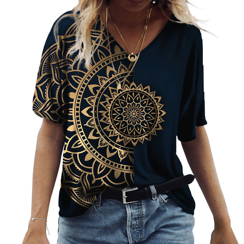 Loose Pullover T Shirt Casual