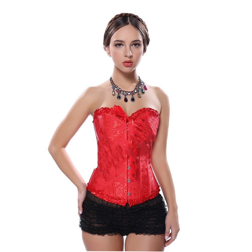 Court Women's Jacquard Tunic European And American Sexy