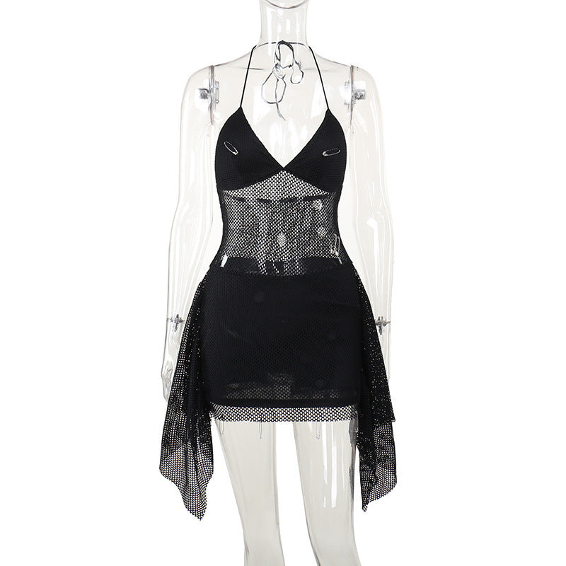 Sexy Cutout Slim Strap Dress