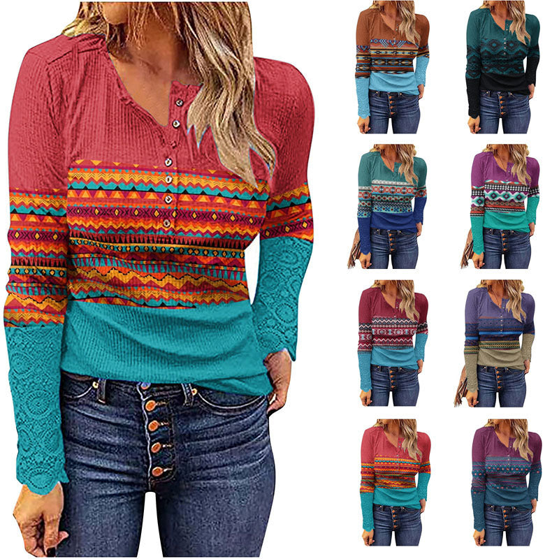 Western European And American National Style Knitwear Undercoat