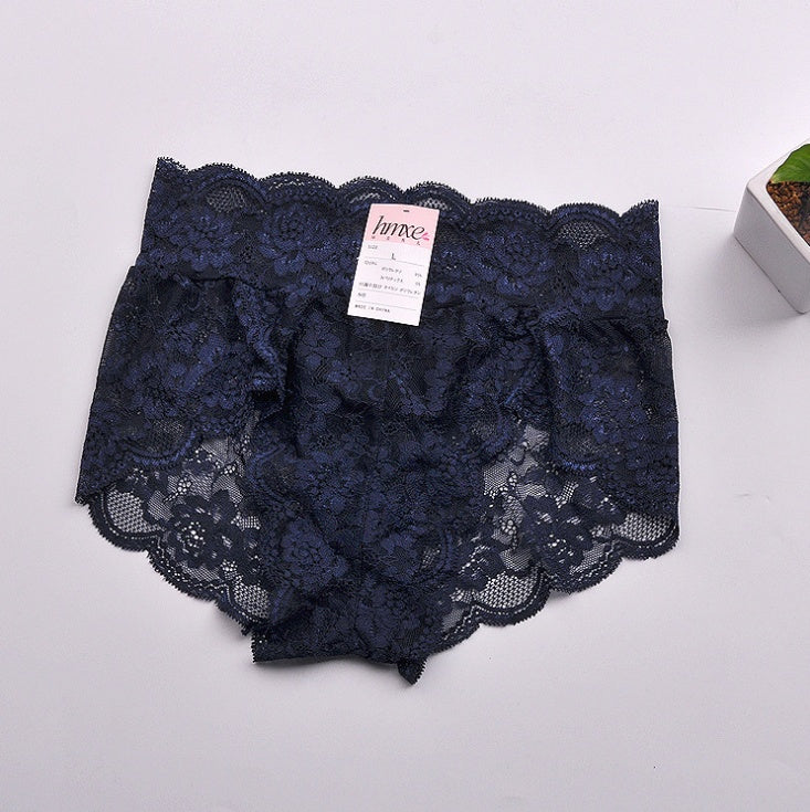 Seamless lace sexy hip breathable women's triangle briefs