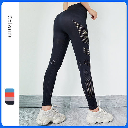 Hollow breathable mesh quick-drying pants