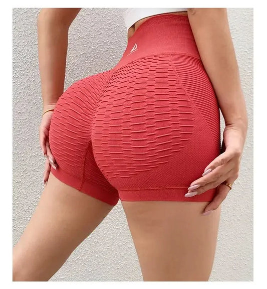Women Sport Shorts High Waist Push Up Booty Workout Short Sexy Tummy Control Yoga Tights Seamless Fitness Hip Lifting Sportswear