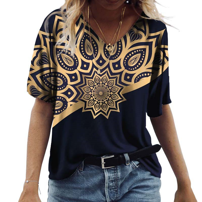 Loose Pullover T Shirt Casual